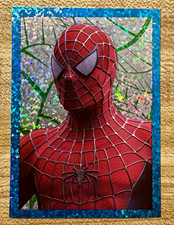 Merlin Stickers Spider-Man Marvel Hologram Non-Sport Sticker #91 2002 rookie  picture