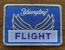 Yuengling Flight Lager Beer Vintage Style Retro Iron Sew One Patch Cap Hat picture
