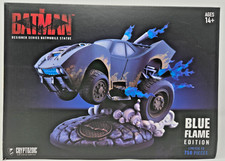 CRYPTOZOIC SEALED BATMAN DESIGNER SERIES BATMOBILE STATUE BLUE FLAME LIMITED 750 picture