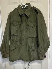 vintage 1958 us army military  field jacket OG-107 medium picture