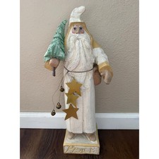 Vintage 1990s House of Hatten “Peace” Santa Claus Figurine picture