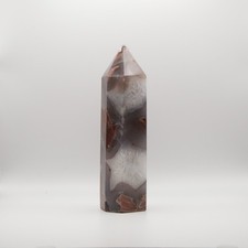 Volcano Agate Crystal Tower 6.5in 1.18lb Polished Point picture