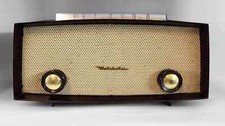 1952 Motorola 52X Atomic AM Tube Radio Walnut Bakelite Excellent picture