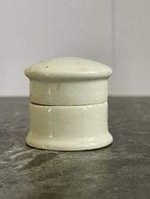 Antique Ceramic Mini Jars pharmacy Pre 1900's picture