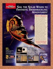 1992 Advanced Dungeons & Dragons Pirates Realmspace IBM Original Ad / Promo v1 picture