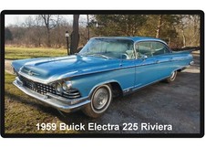1959 Buick Electra 225 Riviera Refrigerator Fridge / Tool Box Magnet picture