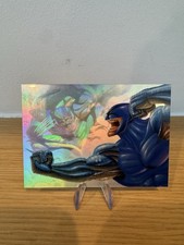1995 Flair Marvel Annual HoloBlast Wolverine Vs Cyber Limited #1 of 12 picture