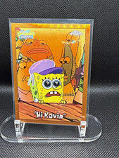 Topps 2025 Chrome SpongeBob SquarePants #81 Hi Kevin Serial Numbered 1/25 picture