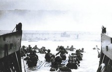Ed Cottrell autographed 4x6 photo WW II Thunderbolt P-47 Pilot RARE COA LOOK picture