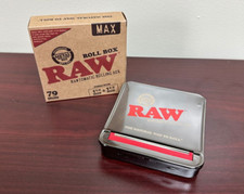 RAW 79mm Automatic Metal Rolling Box MAX-Autobox -1 1/4 & 1 1/2 picture