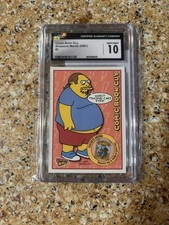 INKWORKS 2001 Simpsons Mania #2 Comic Book Guy The Simpsons CGC 10 Graded picture