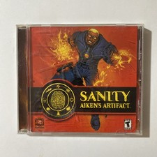 Sanity, Aiken's Artifact (PC, 2000) windows Fox PC CDRom No Manual picture