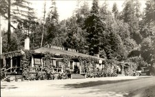 La Honda California CA Roadside Lodge c1920s-30s Real Photo Vintage Postcard bhn picture