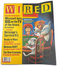 Wired Magazine April 1998 Vol 6 Issue 4 Microsoft TV Netscape Survival picture