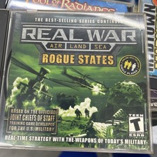 Real War Rogue States Air Land Sea Pc Game Rated T Military War StrategyF4 picture