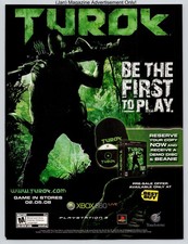Turok Xbox 360 PS3 Best Buy Preorder Promo Beanie Offer 2008 Full Page Print Ad picture