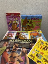 Vintage Scooby-Doo Activity Coloring Box Lot Books Stickers Poster Y2K 2000s picture