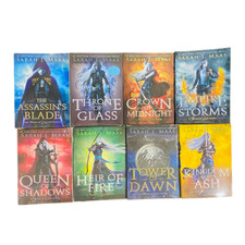 Throne of Glass Complete Series 8 Books Sarah J. Maas Paperback English New picture