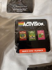 Activision Video Games March 2018 Enamel Pin LootCrate DX 2018 NEW picture