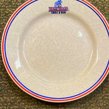 Homer Laughlin China Hollywood Grill & Bar Advertising Plate, Hotel/Motel picture