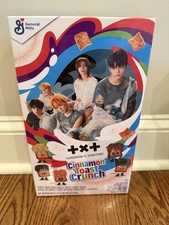 TXT Cinnamon Toast Crunch Cereal With Photo Cards Collectible LIMITED EDITION  picture
