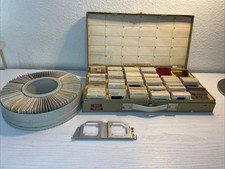 Vintage 35mm Cactus Botanical Slide Archive w/ Carousel & 600+ Slides 1969-77 picture