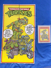 Topps 1989 Teenage Mutant Ninja Turtles Series 1 Sticker Complete Set picture
