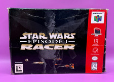 Star Wars Episode 1 Racer N64 (Nintendo 64, 1999) CIB Box, Manual, Cartridge picture