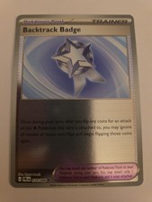 Backtrack Badge Rev Holo 074/084 Pitch Black Pokemon Card picture