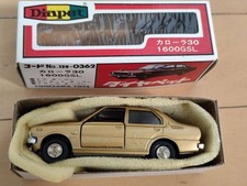 Diapet YONEZAWA TOYS Toyota Carolla 30 1600GSL Gold Diecast Vintage picture