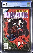 Amazing Spider-man #316 CGC 6.0 Finnish Edition SEMIC 1992 Foreign key NICE picture