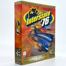 Interstate '76 Gold Edition Big Box CD ROM Game Windows 95 (PC, 1997) - New picture