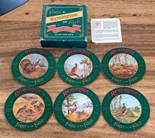 Remington Pimpernel Upland Game Birds First In The Field Melamine Cork Coasters picture