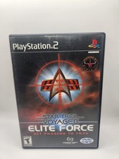 Star Trex Voyager Elite Force : PlayStation 2 , Cib Tested & Polished Clean Disk picture