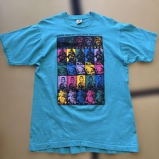 Lucasfilm 1992 Vintage Light Blue Graphic Crewneck T-Shirt USA Made picture