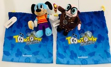 Disney's Toontown Online Rewritten x Makeship Flippy & Flunky Plush Set of 2 TTR picture