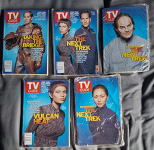 TV Guide Star Trek Enterprise New Series Premiere Lot of 5 Issues Near Mint picture
