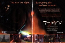 Thief II 2 the Metal Age PC Game 2000 Promo Ad Wall Art Print Poster - Glossy picture