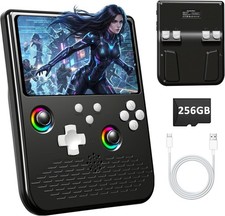 H5 Retro Gaming Console, 5.0 Inch IPS HD 1.57 x 6.29 x 7.87 inches, Black picture