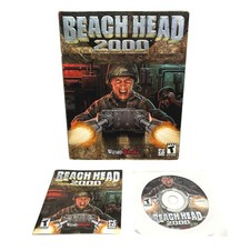 Beach Head 2000 PC CD-ROM WizardWorks Big Box Windows 95 98 Vintage Game Cplt picture