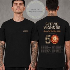 Stevie Wonder 50th Anniversary Tour Song In The Key Of Life T Shirt picture