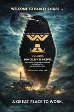 ALIENS Inspired Hadley’s Hope Keytag – A Tribute to Aliens’ Iconic Colony picture