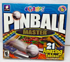 PinBall Master- 21 Amazing Tables 2000 eGames CD-ROM New Sealed picture