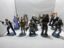 Vintage 1995-1999 “Applause” Star Wars Mini-Figurines. Lot of 17-Great Condition picture