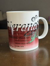 Vintage Starbucks Coffee Caffe Verona Cup Mug 1998 global coffeehouse village  picture
