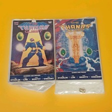 The Thanos Quest Book One & Two #1 2 Complete TPB Set Marvel 1990 Jim Starlin picture