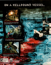 Ubisoft Cold Fear Video Game Magazine Print Ad 2005 PS2 PC Xbox Vintage picture