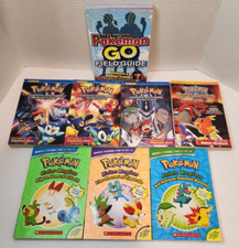POKEMON BOOK LOT DIAMOND & PEARL MYSTERY DUNGEON FLIP BOOK 2 IN 1 W/POSTER PLUS picture