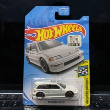 Hot Wheels Factory Sealed 2019 Super Treasure Hunt 90 Honda Civic EF - White picture