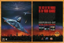1997 Independence Day PS1 Sega Saturn PC Print Ad/Poster Movie Video Game Art picture